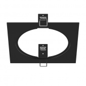 217817 Рамка INTERO 111 QUADRO ЧЕРНЫЙ (в комплекте)