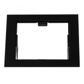 214517 Рамка DOMINO QUADRO MR16 ЧЕРНЫЙ (в комплекте)