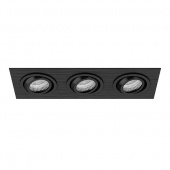 011623 Светильник SINGO X3  MR16/HP16 ЧЕРНЫЙ (в комплекте)