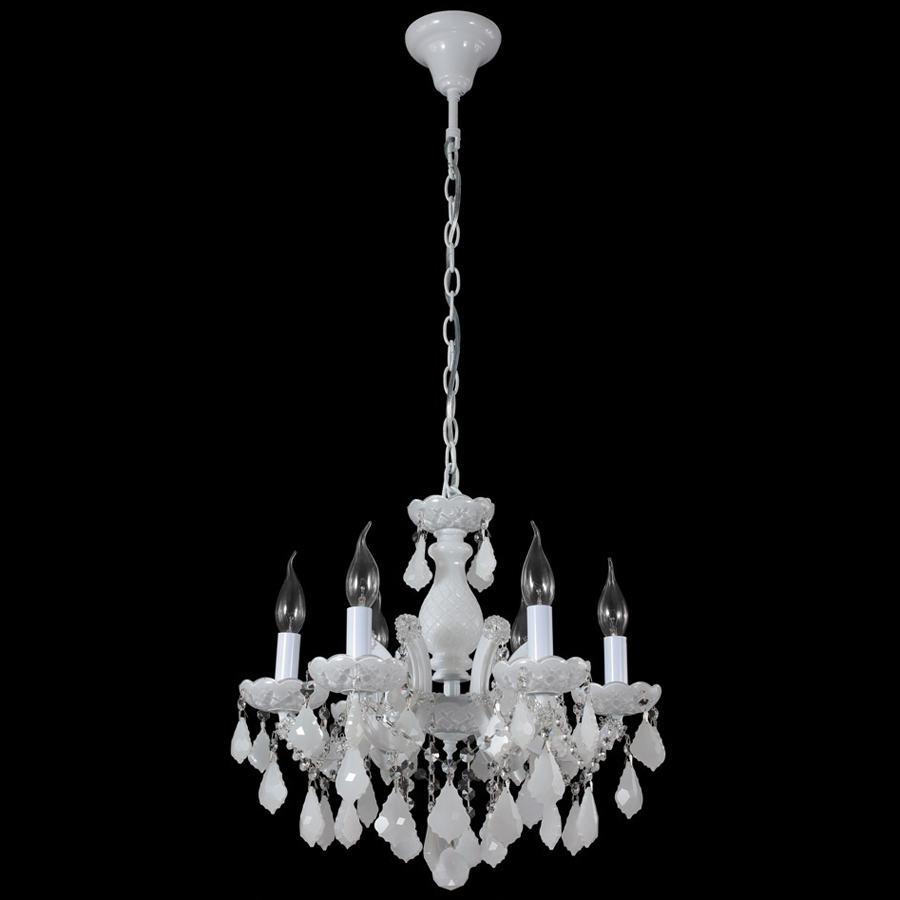 Хрустальная люстра Crystal lux INES SP6 WHITE INES