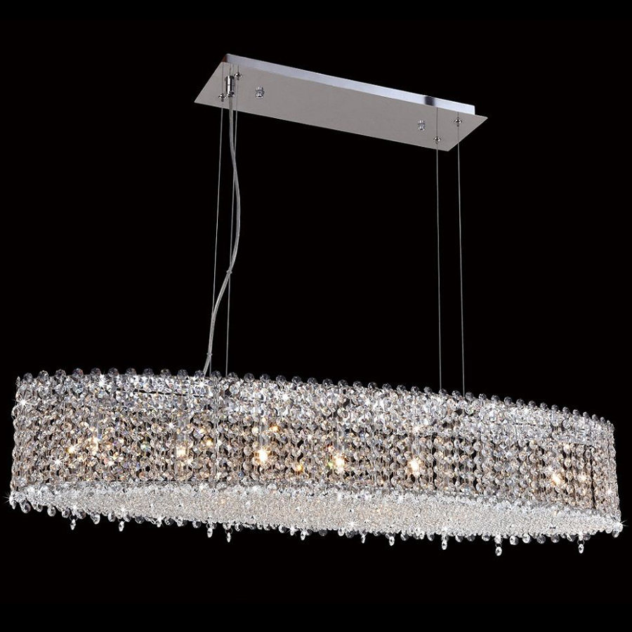 Хрустальный светильник Crystal Lux ETERNIDAT SP7 CHROME ETERNIDAT