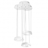 763346 Подвес UNITARIO 34.5W LED 3795LM БЕЛЫЙ МАТОВЫЙ 4000K (в комплекте)