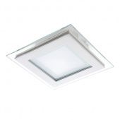 212020 Светильник ACRI QUA LED 6W 480LM БЕЛЫЙ/ПРОЗРАЧНЫЙ 3000K (в комплекте)