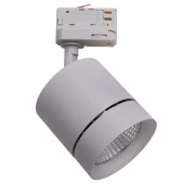 301594 Светильник для 3-фазного трека CANNO LED 15W 960LM 30G СЕРЫЙ 4000K IP20 (в комплекте)