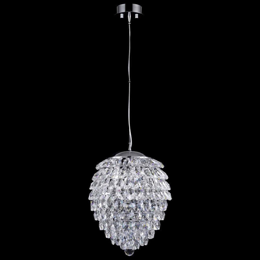 Хрустальный светильник Crystal lux CHARME SP2+2 LED CHROME/TRANSPARENT