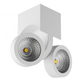 055364 Светильник SNODO LED 2*10W 1960LM 23G БЕЛЫЙ 4000K IP20 (в комплекте)