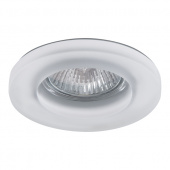 002240 (GM870) Светильник ANELLO OP MR16/HP16  ХРОМ/БЕЛЫЙ (в комплекте)