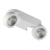 055263 Светильник SNODO LED 2*10W 1960LM 23G БЕЛЫЙ 3000K IP20 (в комплекте)