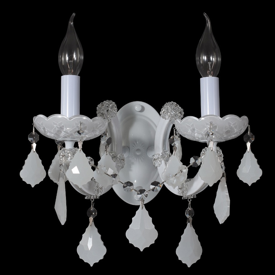 Хрустальное бра Crystal lux INES AP2 WHITE INES