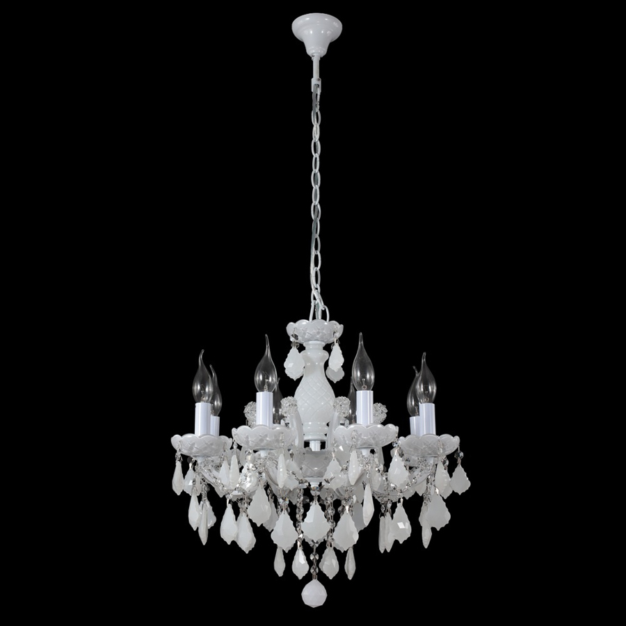 Хрустальная люстра Crystal lux INES SP8 WHITE INES