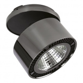 214828*** Светильник  FORTE INCA LED 26W 1950LM 30G ЧЕРНЫЙ ХРОМ 4000K (в комплекте)