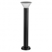 379937 (HL-30402) Светильник уличный парковый PIATTO LED 7W 450LM ЧЕРНЫЙ 3000K IP55 (в комплекте)