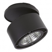 213827 Светильник  FORTE INCA LED 26W 1950LM 30G ЧЕРНЫЙ 3000K (в комплекте)