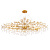 Люстра Crystal Lux REINA V2 SP16 L1500 GOLD PEARL