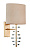 Бра Crystal Lux ARMANDO AP1.2 GOLD