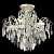 Светильник потолочный Crystal Lux ESMIRALDA PL4 SILVER