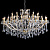 Хрустальная люстра Crystal lux HOLLYWOOD SP20+10 GOLD