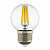 933824 Лампа LED FILAMENT 220V G50  E27 6W=65W 400-430LM 360G CL 4000K 30000H (в комплекте)