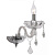 Хрустальное бра ST LUCE SL641.101.01 Ballo
