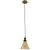 Светильник Crystal lux CAMPANELLA SP1 AMBER