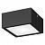380273 Светильник ZOLLA QUAD LED-SQ 8W 640LM ЧЕРНЫЙ 3000K IP65 (в комплекте)
