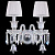 Хрустальное бра Crystal lux PRINCESS AP2