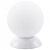 813916*** (MT5092-1W)  Настольная лампа GLOBO 1х40W  E14 mute white/white (в комплекте)