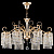 Хрустальная люстра Freya FR1127-PL-08-G Leona