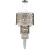 Светильник Crystal lux HAUBERK SP-PL8+4