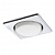 212124 Светильник TENSIO Q GX53 H4 220V SQUARE CHROME (в комплекте)