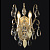 Бра Crystal Lux ESMIRALDA AP2 GOLD