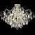 Светильник потолочный Crystal Lux ESMIRALDA PL9 SILVER