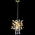 Светильник Crystal lux ROMEO SP2 GOLD D250