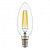 933504 Лампа LED FILAMENT 220V C35 E14 6W=65W 400-430LM 360G CL 4000K 30000H (в комплекте)