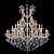 Хрустальная люстра Crystal lux HOLLYWOOD SP16+8+8 GOLD