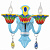 Детский светильник ST LUCE SL674.781.02 Olissanko