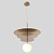 Светильник подвесной Crystal Lux UVA SP1.3 BRASS