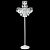Торшер Crystal lux SEVILIA PT4 SILVER