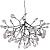 Светильник Crystal lux EVITA SP63 BLACK/TRANSPARENT EVITA