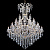 Хрустальная люстра Crystal Lux DIVA SP60 CHROME DIVA