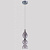 Светильник Crystal lux IRIS SP1 B SMOKE IRIS